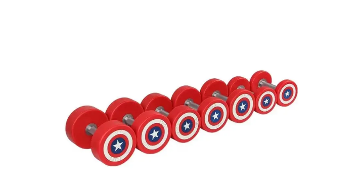 Captain America Dumbbells